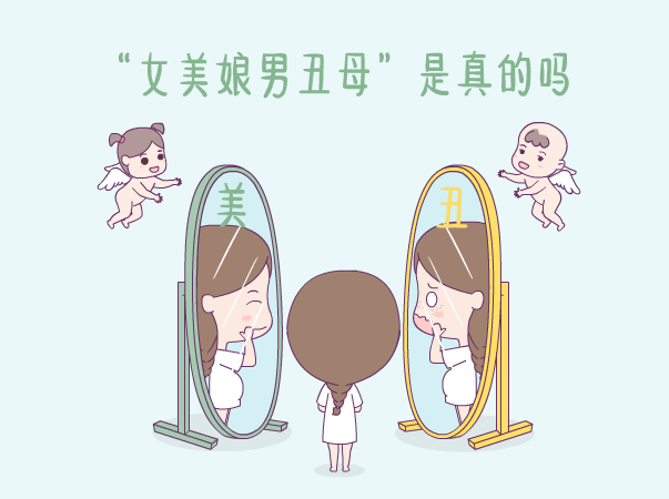 “女美娘男丑母”的说法靠谱吗？